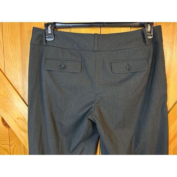 The Limited Pants Women Size 10 Cassidy Fit Gray Striped Classic Office Wear (81 - Picture 6 of 8